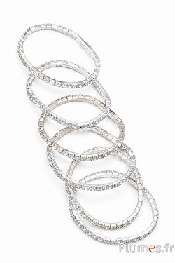 Handreif - elastisch - strass